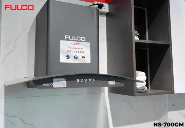 HÚT MÙI KÍNH CONG PHÍM CƠ Fulco NS-700GM phóng to