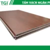 Tấm vách ngăn pvc mặt trước