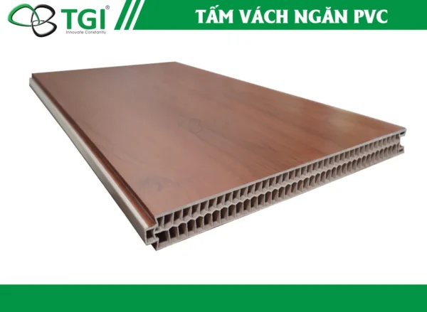 Tấm vách ngăn pvc mặt trước