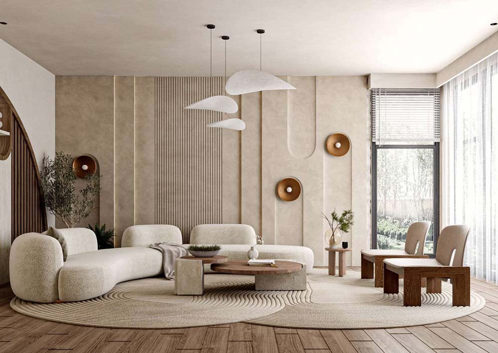 Nội thất phong cách wabi-sabi