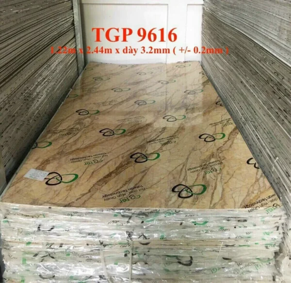 Đá hoa cương PVC TGP-9616 mặt sau