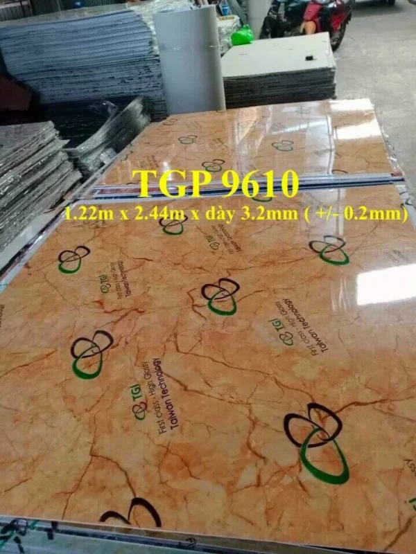 Đá hoa cương PVC TGP-9610 mặt sau