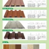 Tấm Ốp Lam Sóng PVC – 4S169T24 cận cảnh