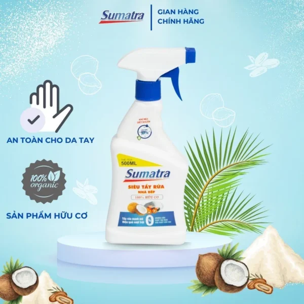 SIÊU TẨY RỬA DẦU MỠ NHÀ BẾP SUMATRA Fulco DGKPV3X51Z thu gọn