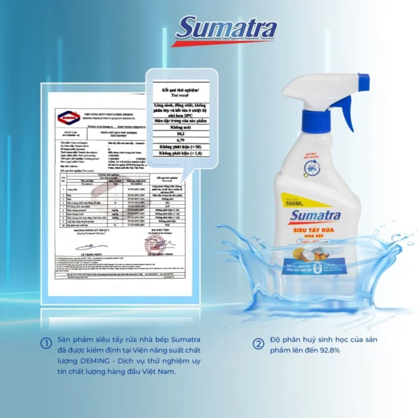 SIÊU TẨY RỬA DẦU MỠ NHÀ BẾP SUMATRA Fulco DGKPV3X51Z cận cảnh