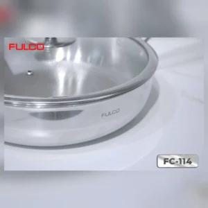 Chảo liền khối 3 lớp inox 304 cao cấp fulco fc114