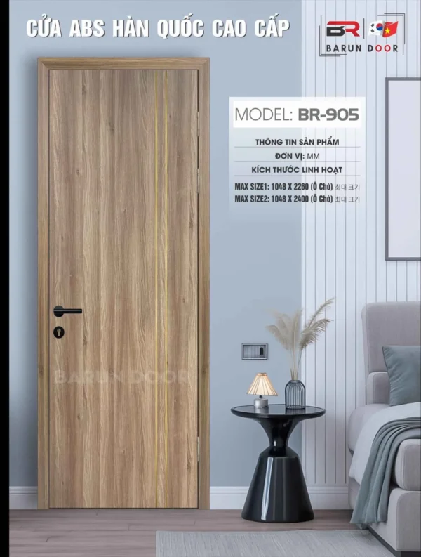 Cửa chỉ nhôm BR-905 góc chụp khác