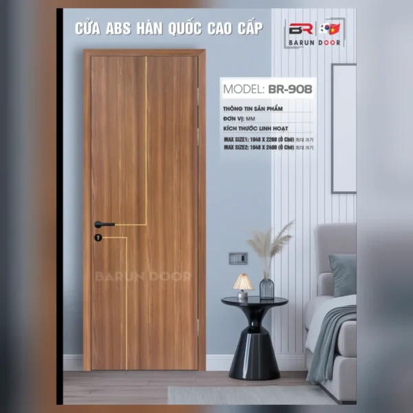 Cửa chỉ nhôm BR-908