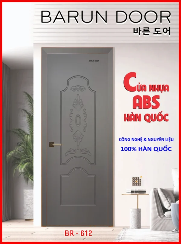 Cửa hoa văn BR-612 góc chụp khác