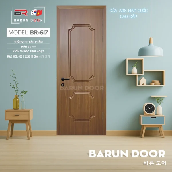 Cửa hoa văn BR-617 góc chụp khác