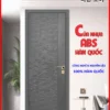 Cửa hoa văn BR-700 góc chụp khác