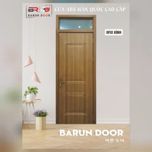 Cửa ô fix kính