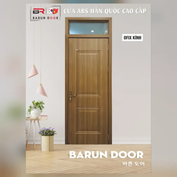 Cửa ô fix kính
