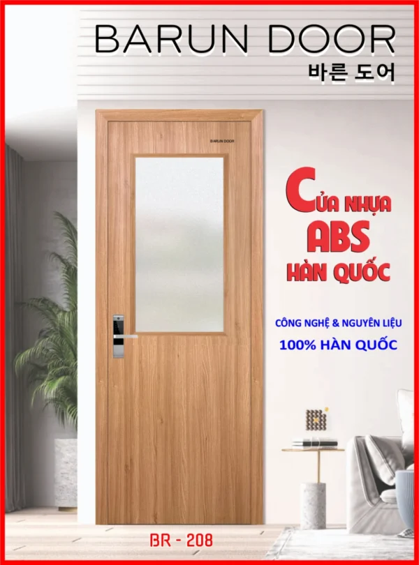 Cửa ô kính BR-208 góc chụp khác
