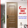 Cửa phào nổi BR-400 góc chụp khác
