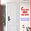 Cửa phào nổi BR-401 góc chụp khác