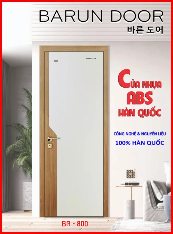 Cửa phối màu BR-800 góc chụp khác
