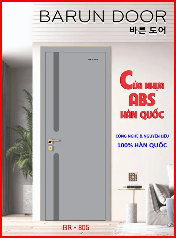 Cửa phối màu BR-805 góc chụp khác