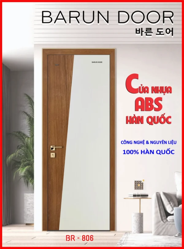 Cửa phối màu BR-806 góc chụp khác