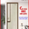 Cửa phối màu BR-807 góc chụp khác