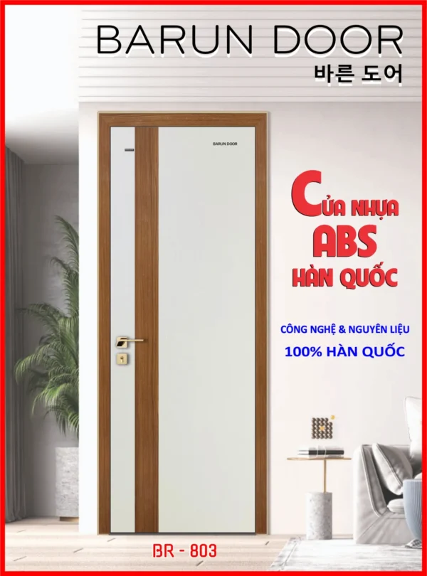 Cửa phối màu BR-808 góc chụp khác
