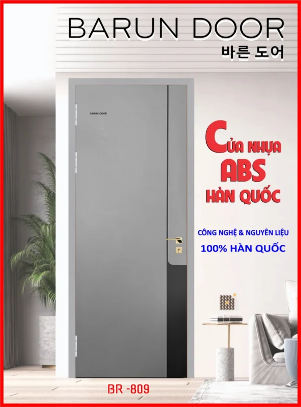 Cửa phối màu BR-809 góc chụp khác