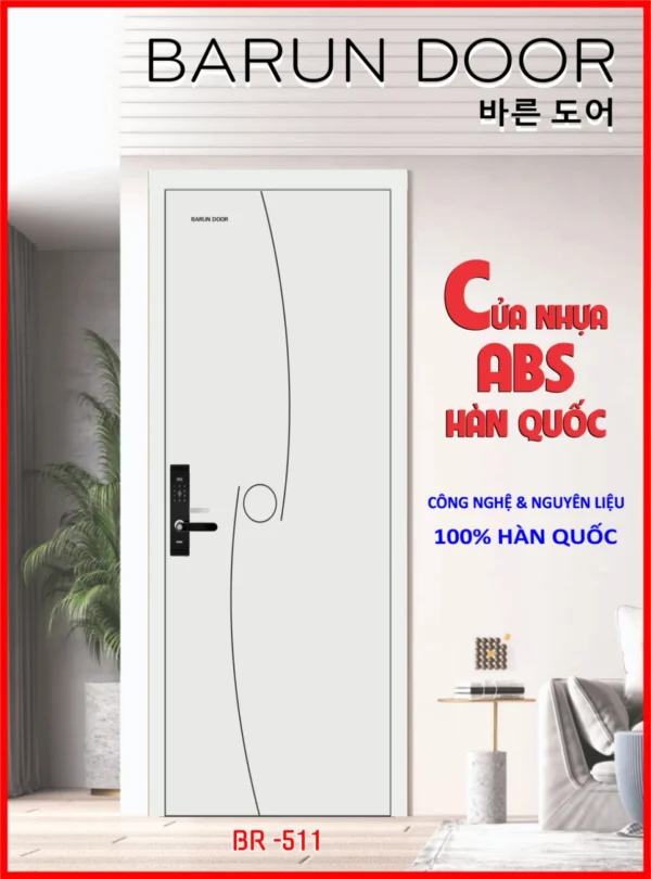 Cửa thiết kế BR-511 góc chụp khác
