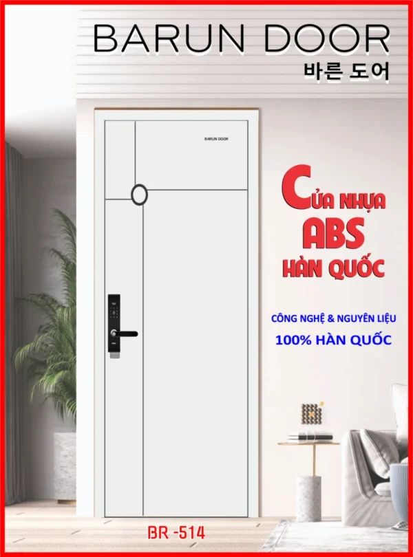 Cửa thiết kế BR-514 góc chụp khác