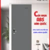 Cửa trơn BR-100 ảnh tham khảo