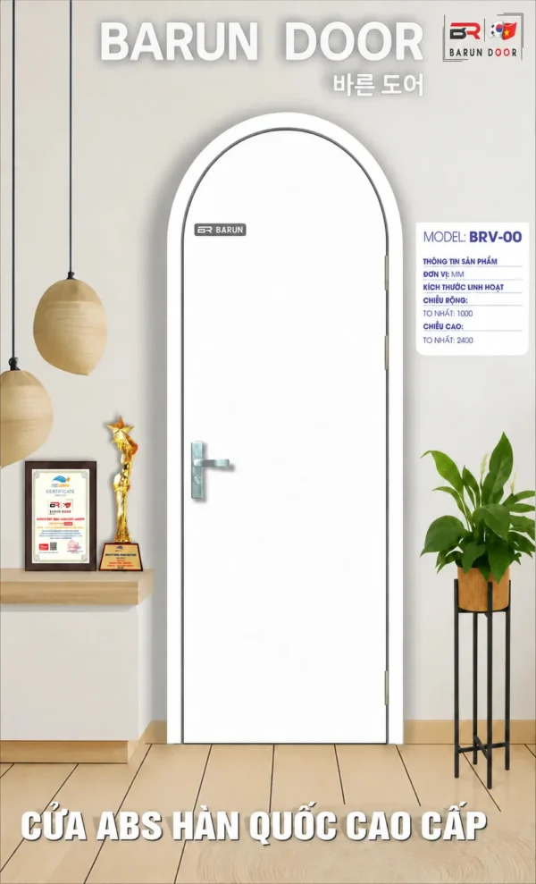 Cửa vòm BRV-00 góc chụp khác