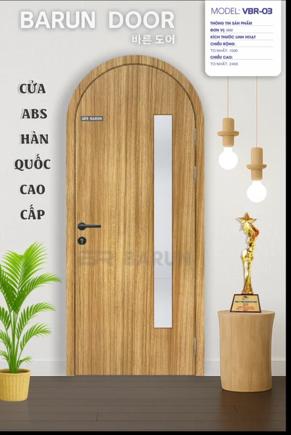 Cửa vòm BRV-03 góc chụp khác