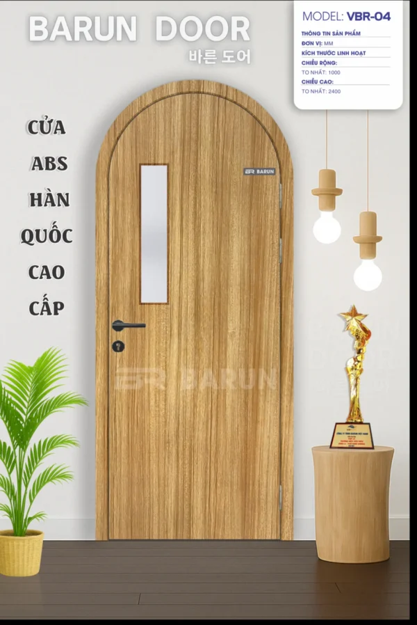Cửa vòm BRV-04 góc chụp khác