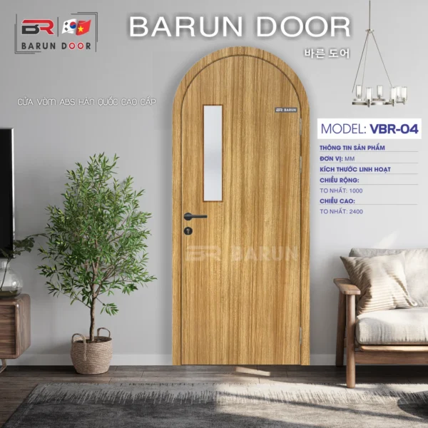 Cửa vòm BRV-04 ảnh tham khảo