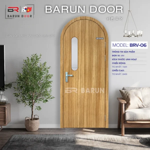 Cửa vòm BRV-06 góc chụp khác