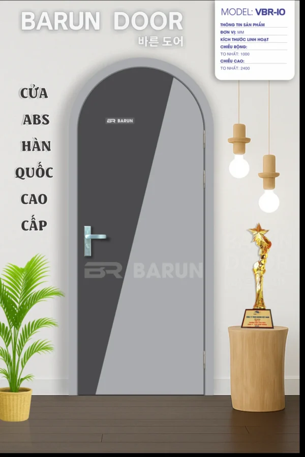 Cửa vòm BRV-10 góc chụp khác