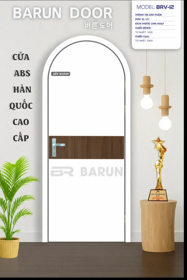 Cửa vòm BRV-12 ảnh tham khảo