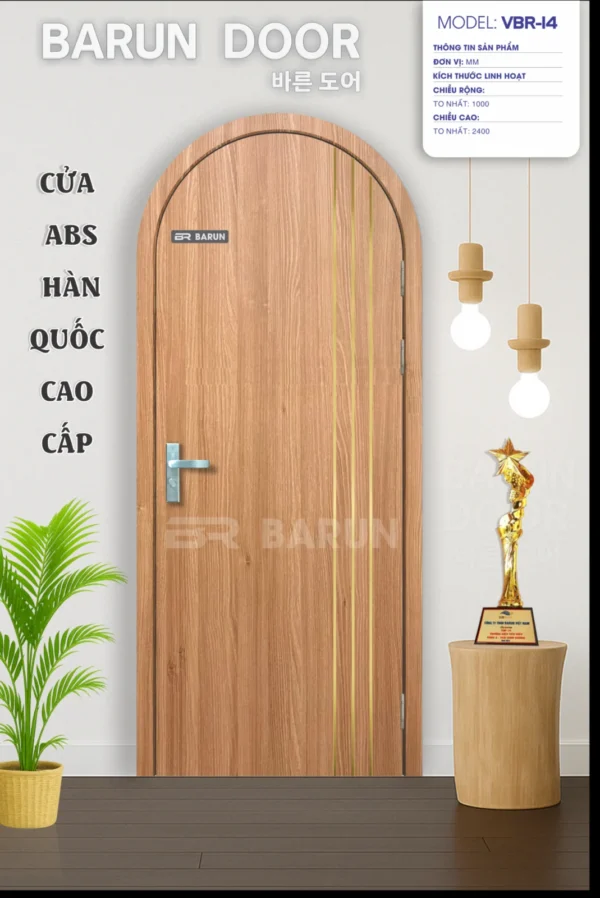 Cửa vòm BRV-14 góc chụp khác