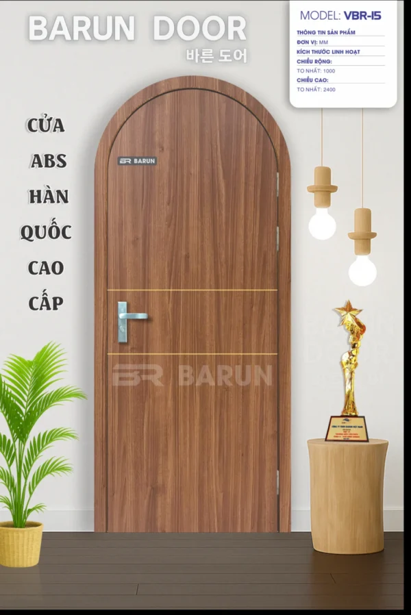 Cửa vòm BRV-15 góc chụp khác