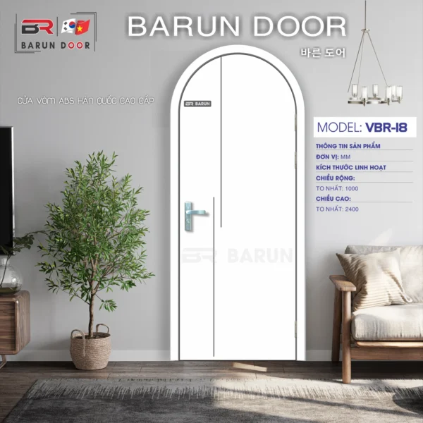 Cửa vòm BRV-18 ảnh tham khảo