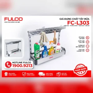Giá đựng chai lọ tẩy rửa đáy đặc fulco fc-l303