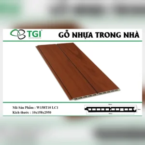 Gỗ nhựa composite trong nhà w158t10