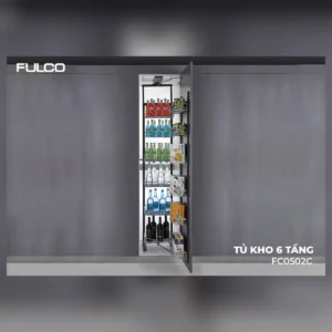 Hệ thống tủ kho 6 tầng inox 304 fulco fc0502c