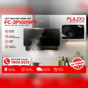 Hút mùi fulco kính vát hiện đại fulco fc-jp1009p7