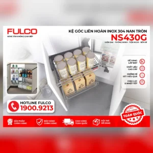 Kệ giá góc liên hoàn fulco ns430g