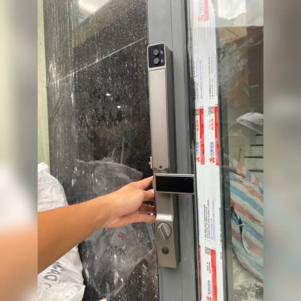 Khóa Cửa Nhôm Xingfa Face ID Tĩnh Mạch Có Camera Mialock MIA-K6 ảnh chi tiết