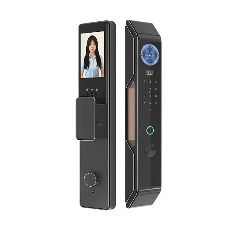 Khóa vân tay cửa gỗ Face ID Mialock MIA-W86FD lắp tại TP.HCM