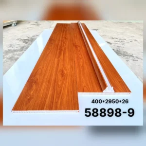 Tấm nhựa vách ngăn giả gỗ 58898-9