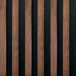 Tấm ốp lam sóng lp04 walnut/bk