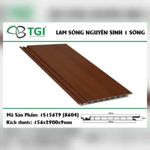 Tấm ốp lam sóng nguyên sinh 1s156t9