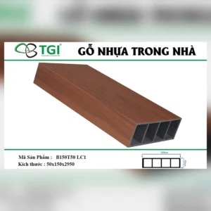 Thanh lam gỗ nhựa b150t50